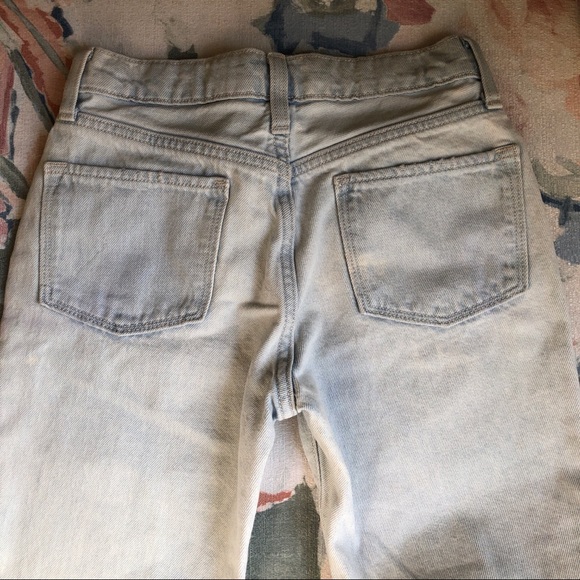 Old Navy girl jeans boyfriend style cut out hem - Picture 6 of 15